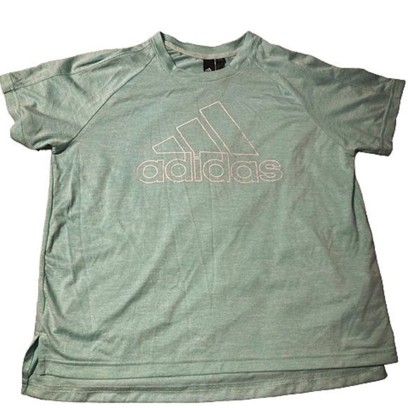 Adidas Mint Green Med S/S Size Med - Picture 1 of 5
